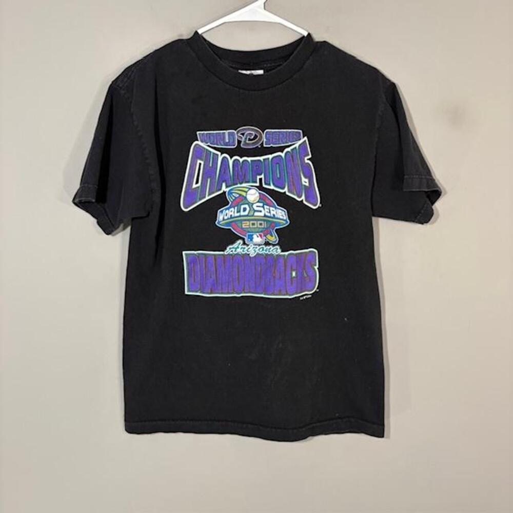 Vintage Arizona Diamondbacks Shirt Mens Medium MLB Baseball World Series 2001